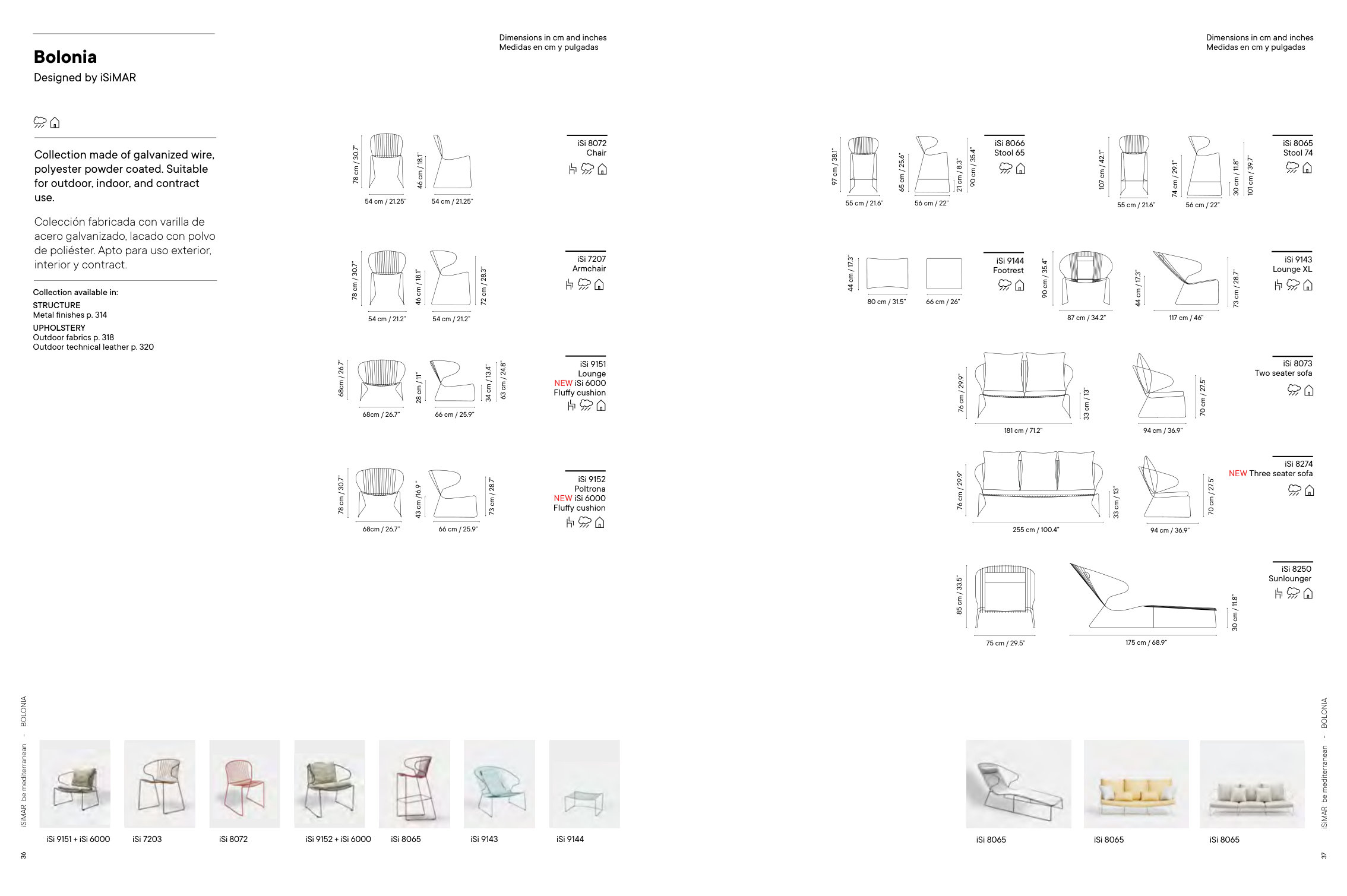 Stool 65 — as printed in iSiMAR — Catalogue 2026