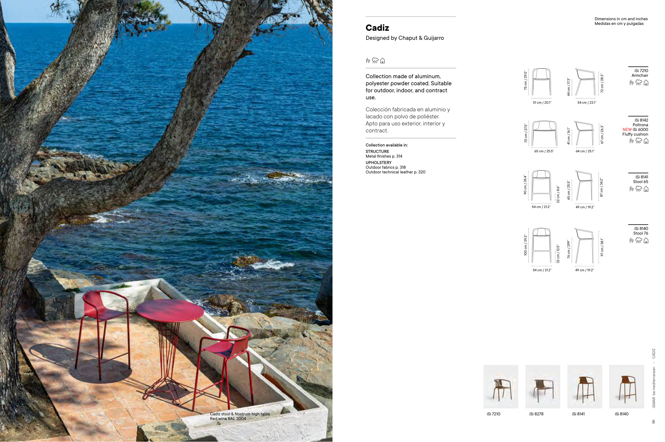 Stool 65 — as printed in iSiMAR — Catalogue 2026