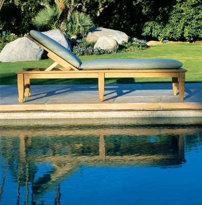 Poolside Chaise — Kingsley Bate range-page photograph