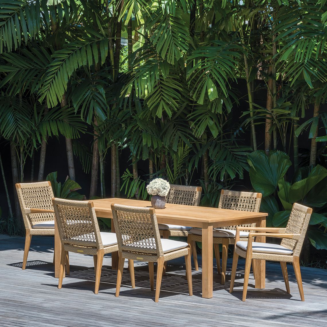 184cm Rectangular Dining Table — Kingsley Bate range-page photograph