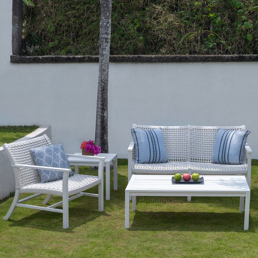 Aluminium Club Settee — Kingsley Bate range-page photograph