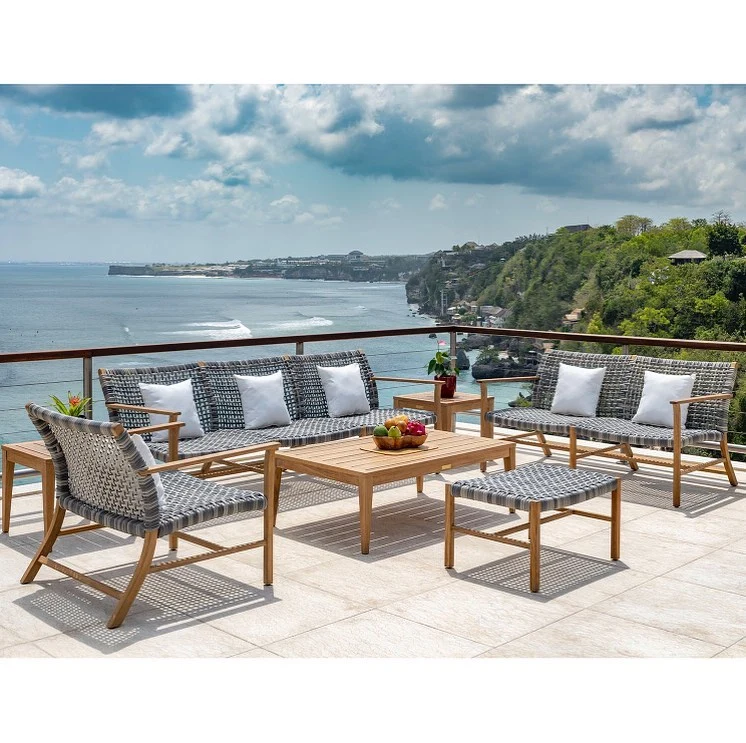 Teak Club Settee — Kingsley Bate range-page photograph