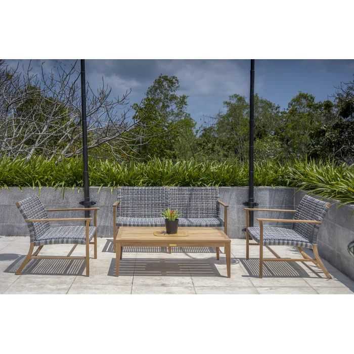 Teak Club Settee — Kingsley Bate range-page photograph
