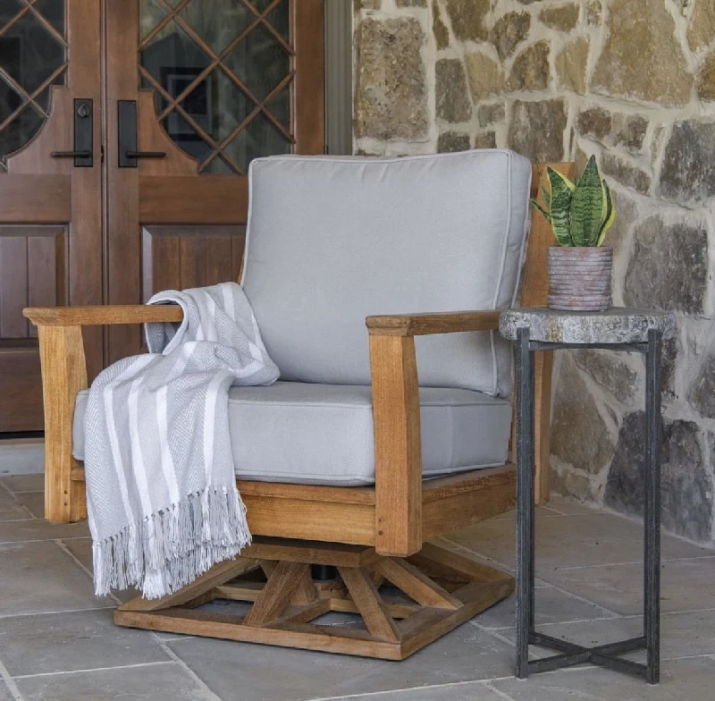 Swivel Rocker Lounge Chair — Kingsley Bate range-page photograph