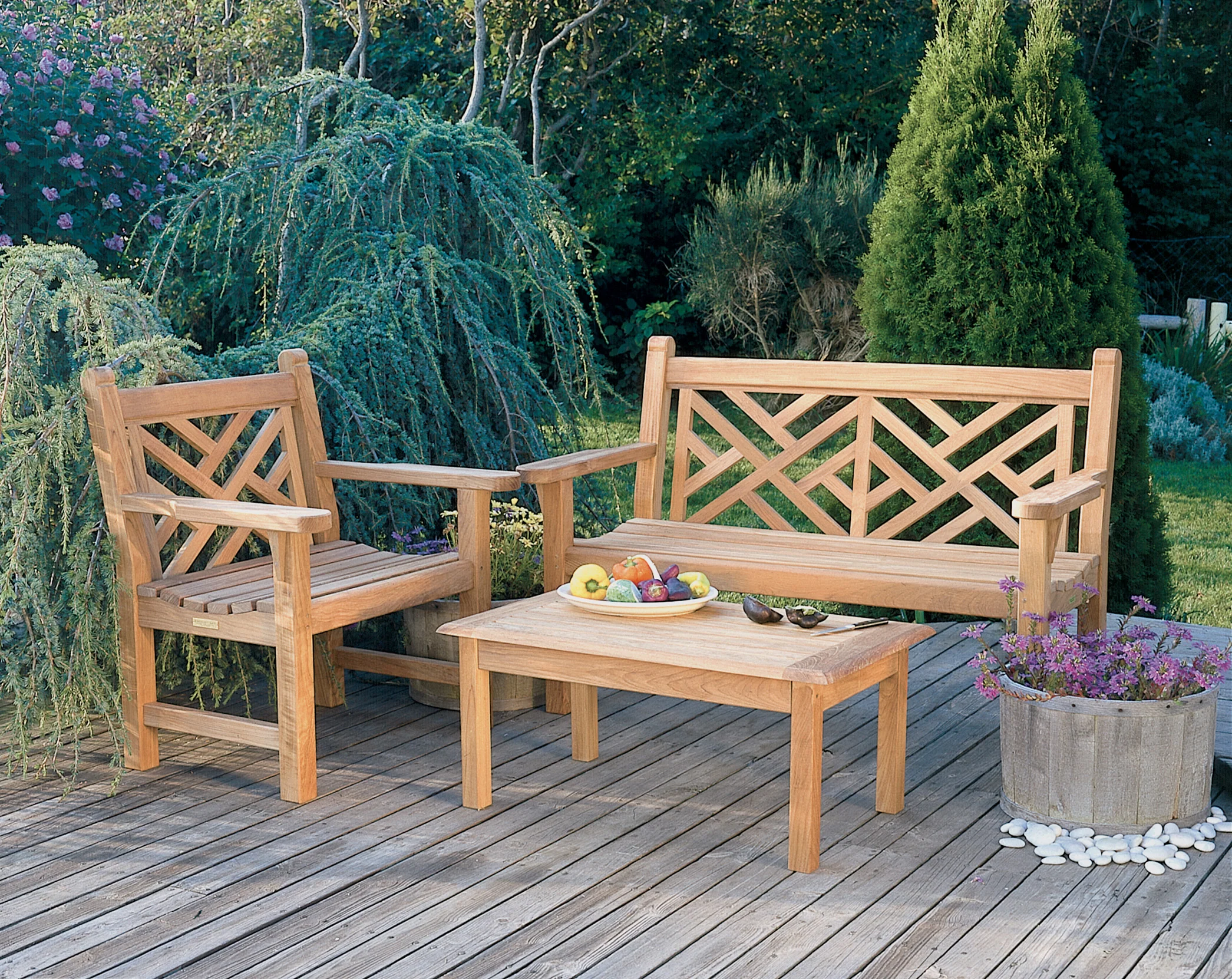 4' Bench — Kingsley Bate range-page photograph