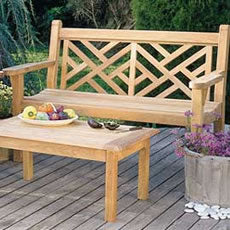 4' Bench — Kingsley Bate range-page photograph