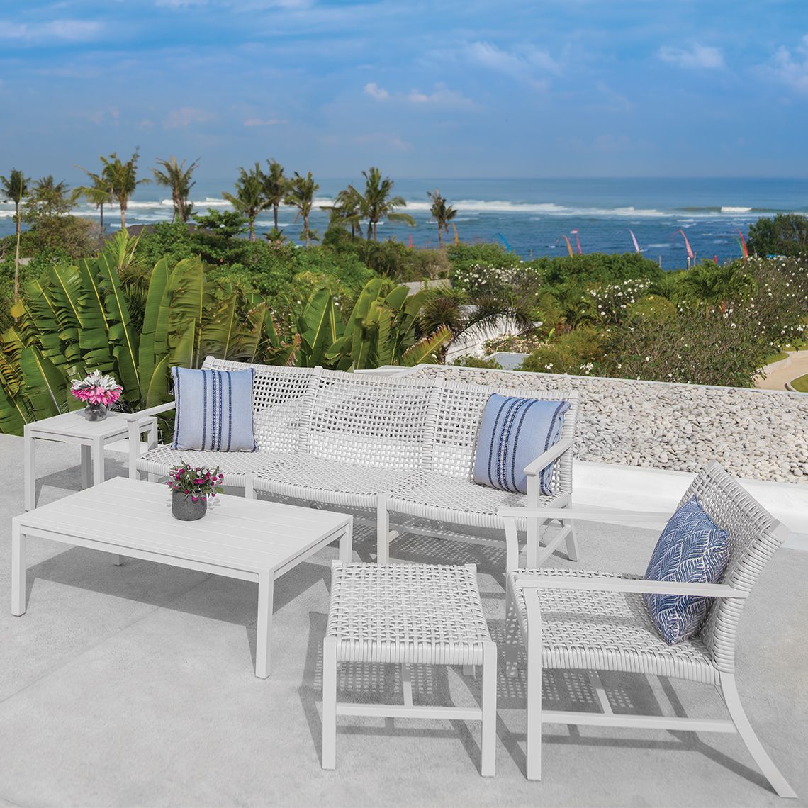 Aluminium Club Lounge Chair — Kingsley Bate range-page photograph
