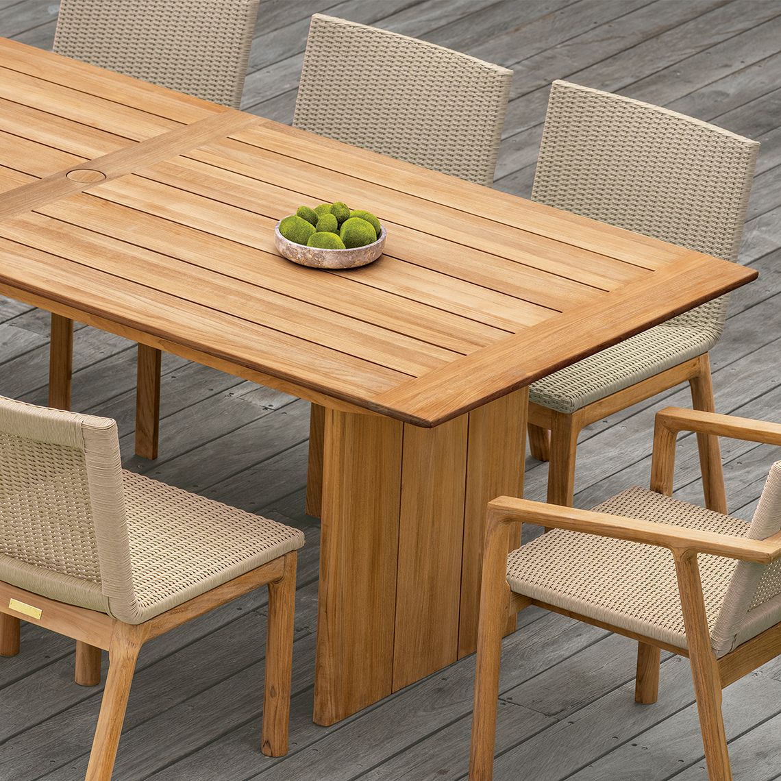 275cm Rectangular Dining Table — Kingsley Bate range-page photograph