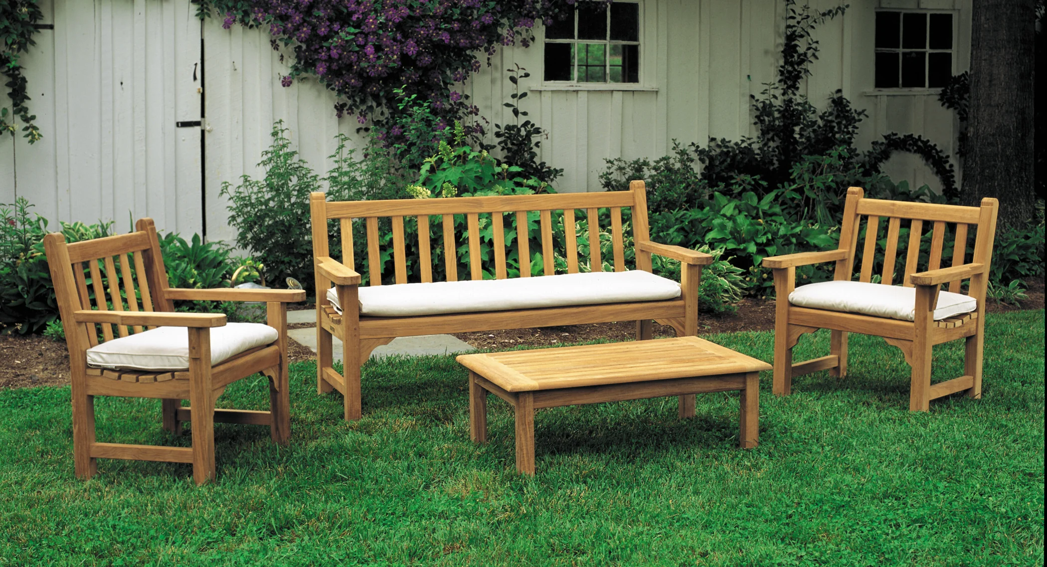 4' Bench — Kingsley Bate range-page photograph