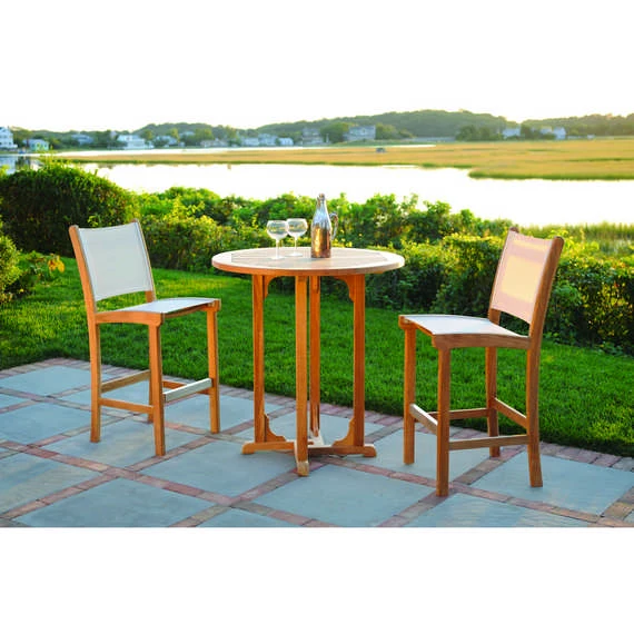 36" Round Bar Table — Kingsley Bate range-page photograph