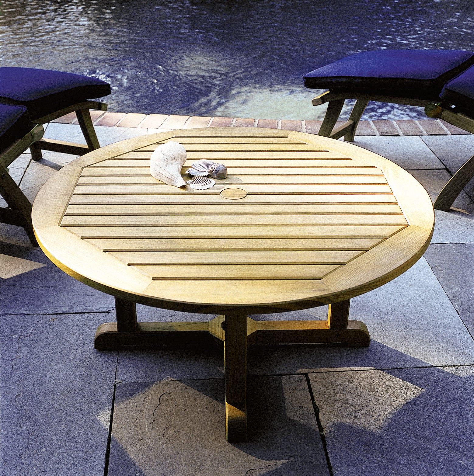36" Round Coffee Table — Kingsley Bate range-page photograph
