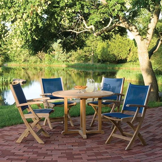 36" Round Dining Table — Kingsley Bate range-page photograph