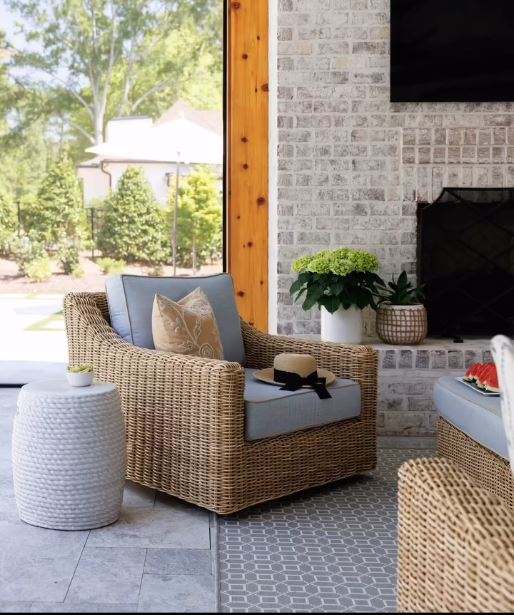 Swivel Rocker Lounge Chair — Kingsley Bate range-page photograph