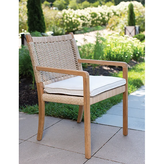 Dining Arm Chair - Natural Cord — Kingsley Bate range-page photograph
