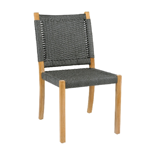 Kingsley Bate Dining Side Chair - Charcoal rope