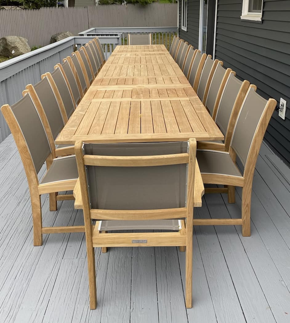 Rectangular Extension Table 210 - 300cm — Kingsley Bate range-page photograph
