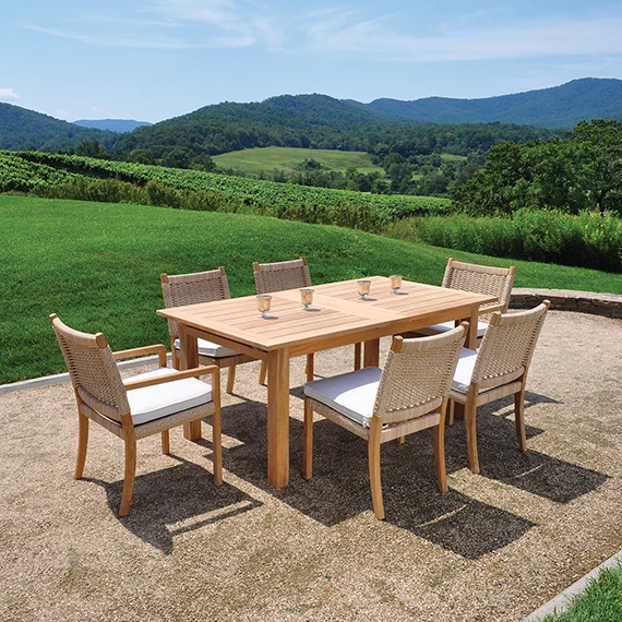 Rectangular Extension Table 178 - 259cm — Kingsley Bate range-page photograph