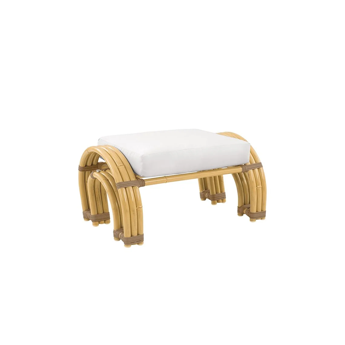 Kingsley Bate Aluminium Ottoman
