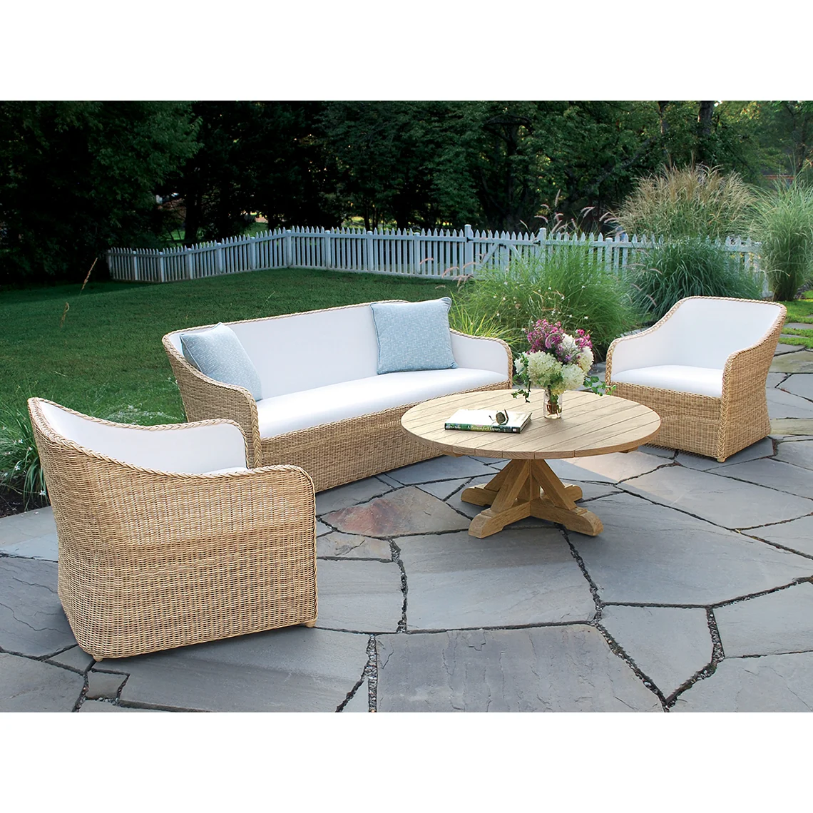 42" Round Coffee Table — Kingsley Bate range-page photograph