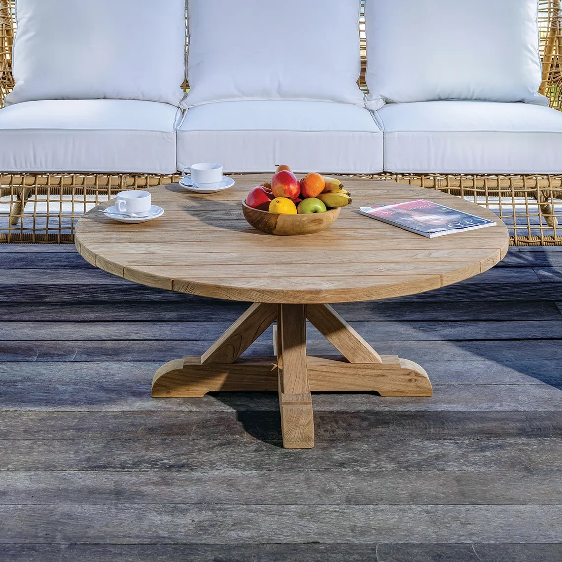 42" Round Coffee Table — Kingsley Bate range-page photograph