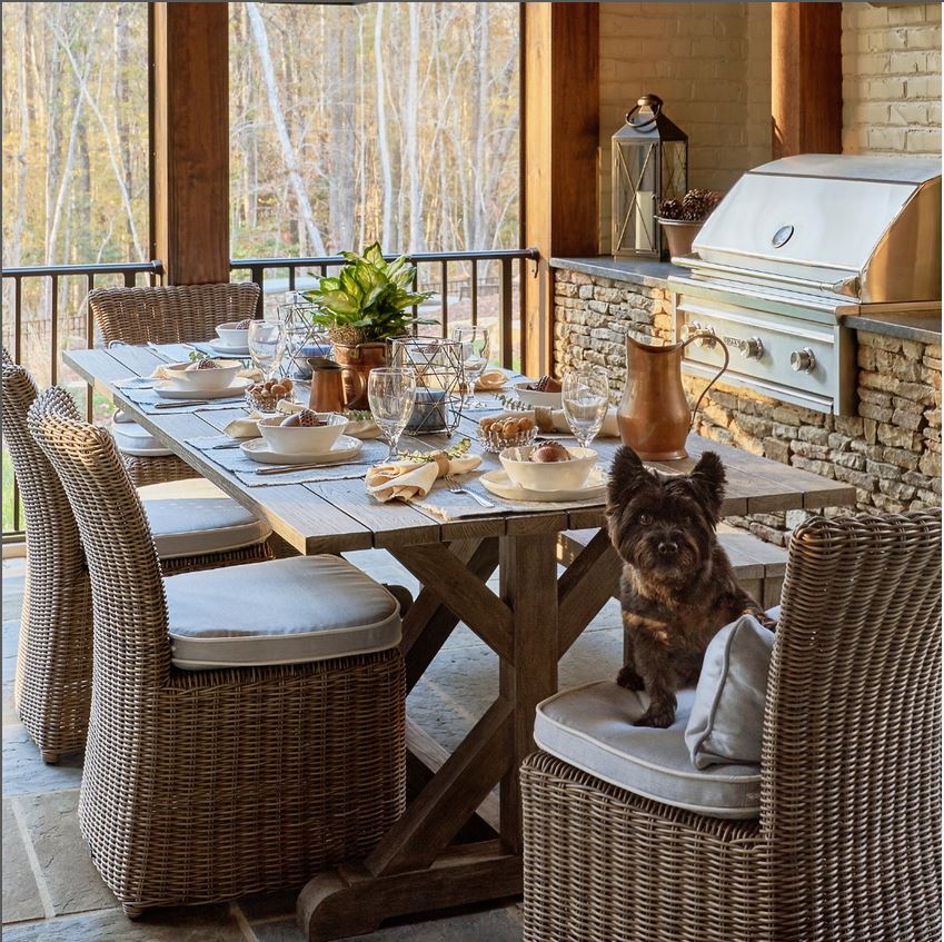 73" Rectangular Farmhouse Table — Kingsley Bate range-page photograph