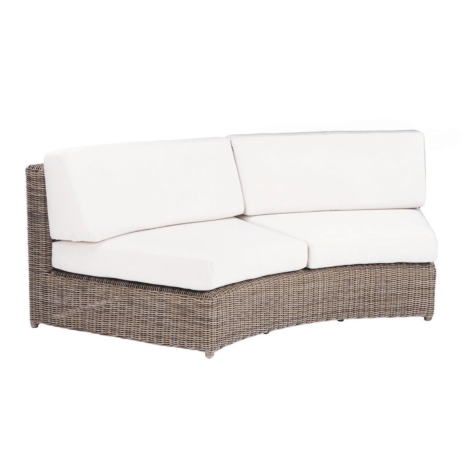 Kingsley Bate Sectional Curved Armless Settee