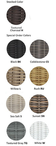 Culebra colour options — Kingsley Bate swatch sheet