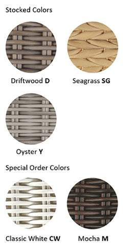 Sag Harbor colour options — Kingsley Bate swatch sheet