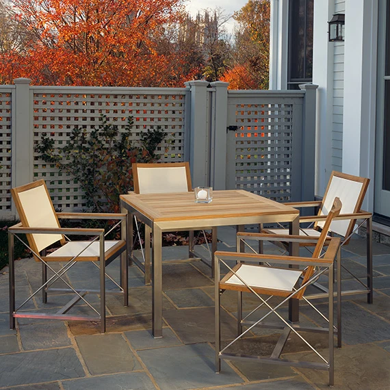 Square Dining Table — Kingsley Bate range-page photograph