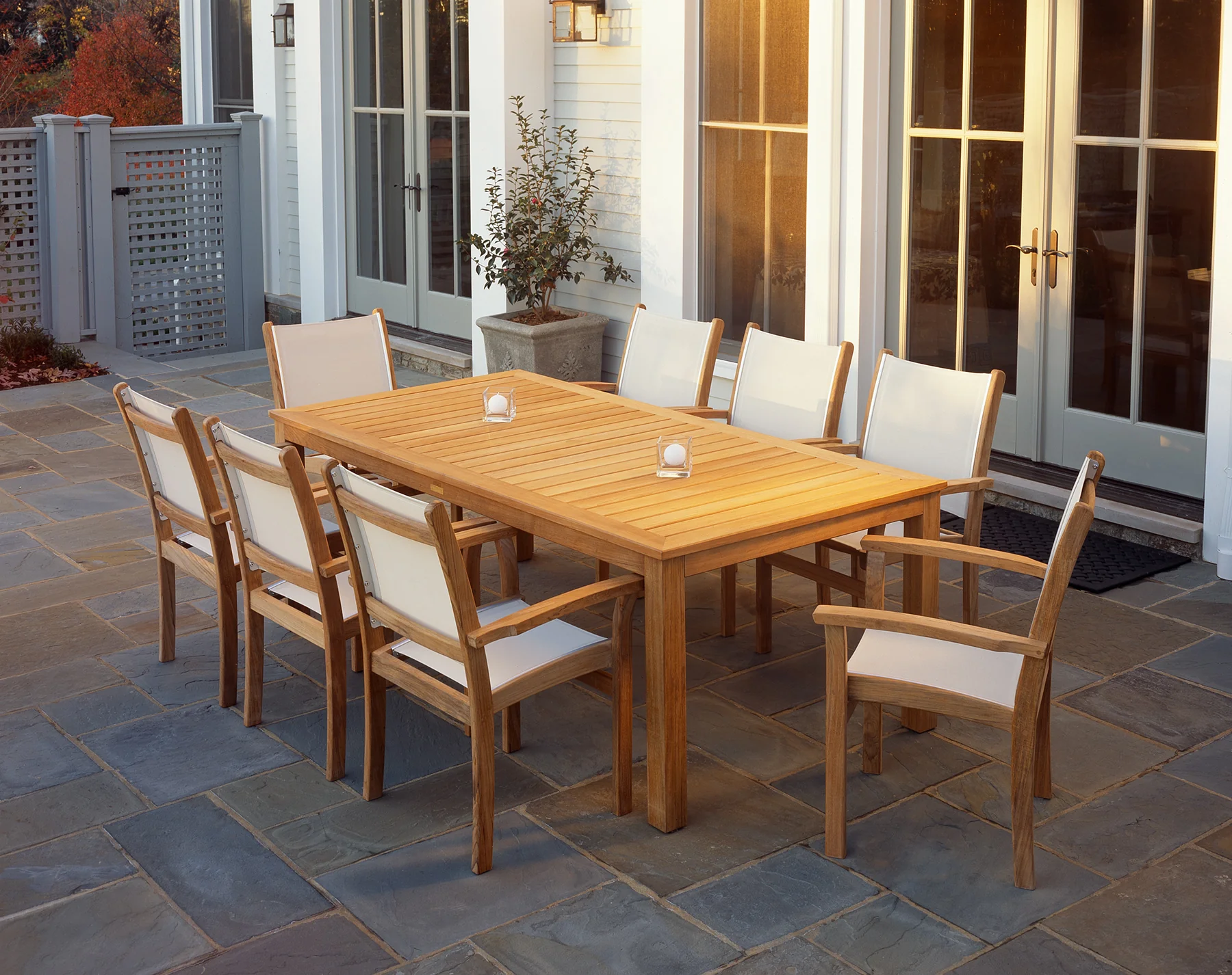 85" Rectangular Dining Table — Kingsley Bate range-page photograph