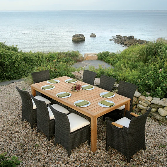 85" Rectangular Dining Table — Kingsley Bate range-page photograph