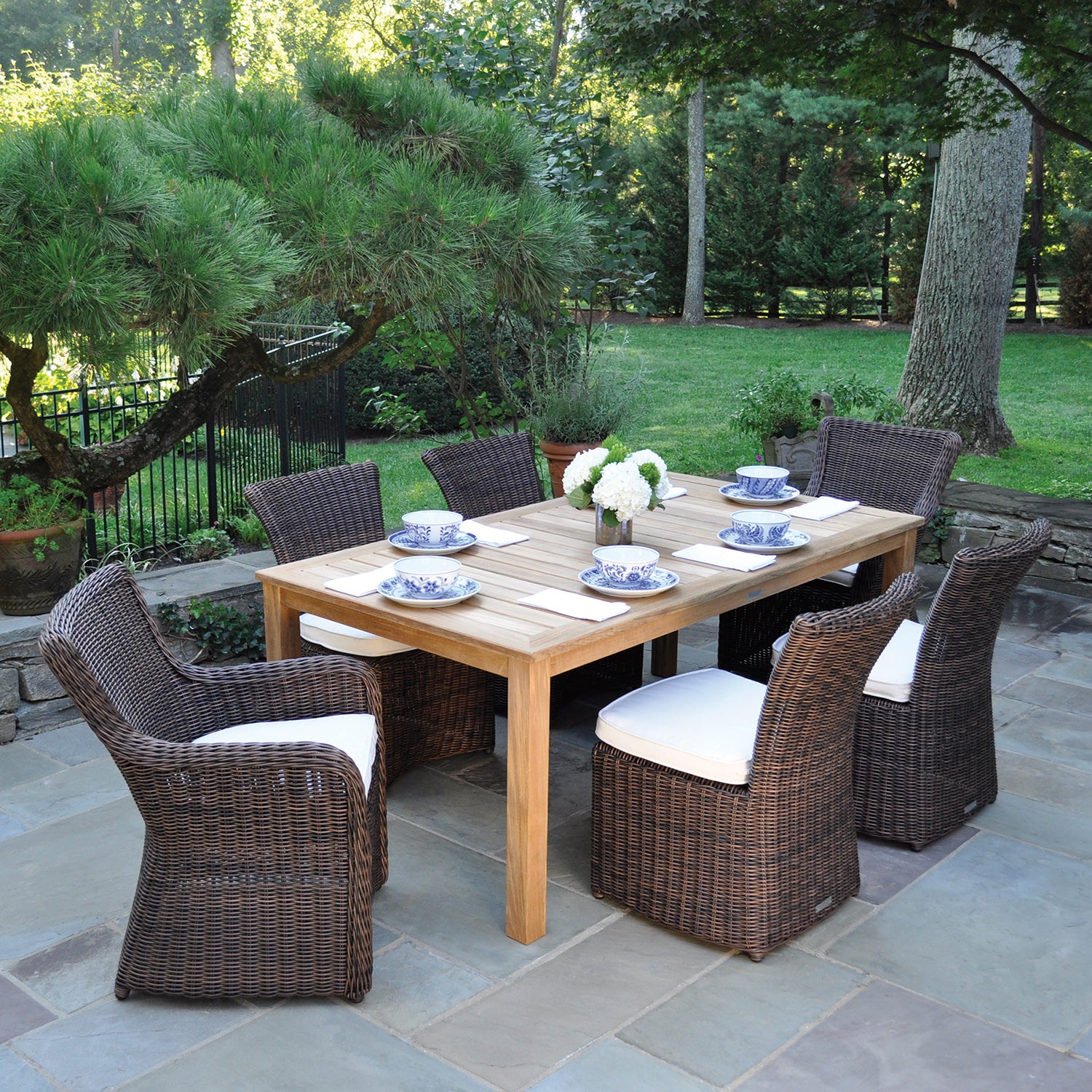 85" Rectangular Dining Table — Kingsley Bate range-page photograph