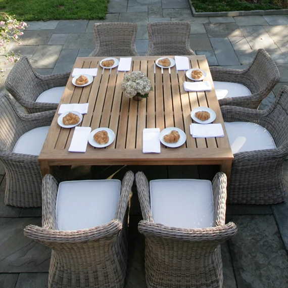 42" Square Dining Table — Kingsley Bate range-page photograph