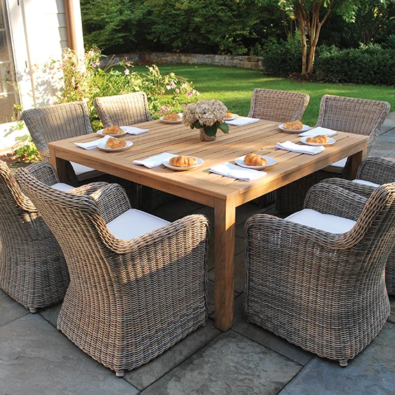 42" Square Dining Table — Kingsley Bate range-page photograph