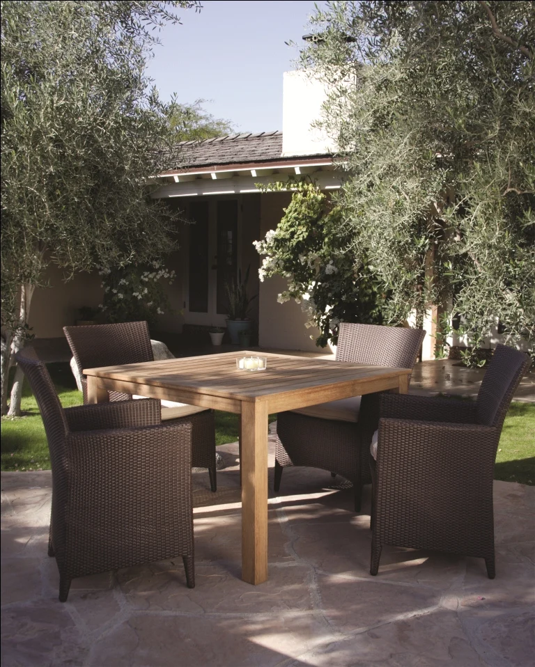 42" Square Dining Table — Kingsley Bate range-page photograph