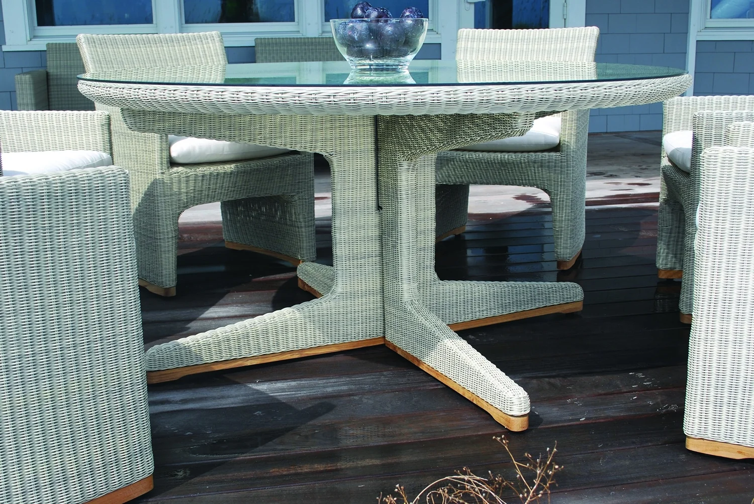 50" Round Dining Table — Kingsley Bate range-page photograph