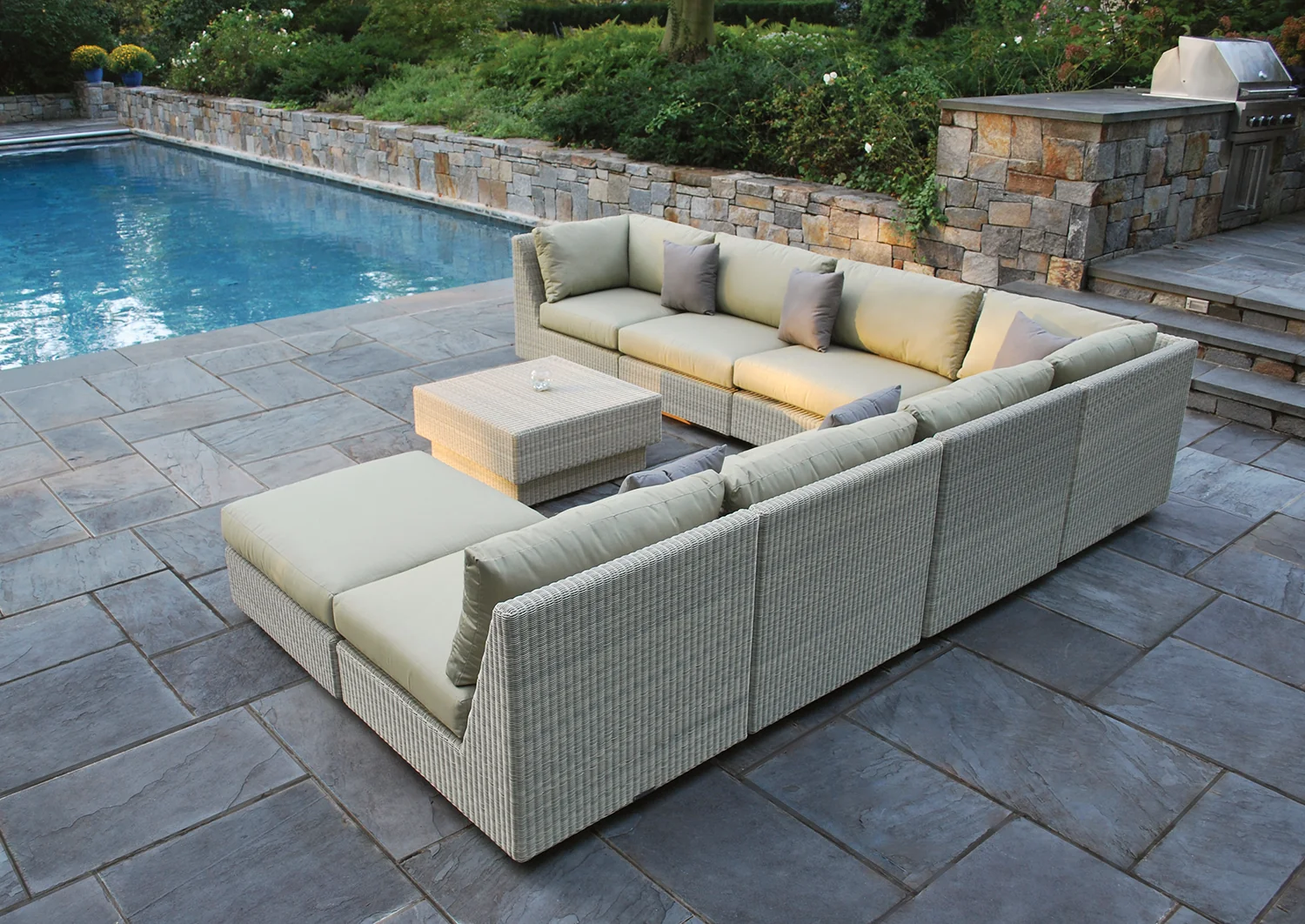 Sectional L/R Corner Chair — Kingsley Bate range-page photograph