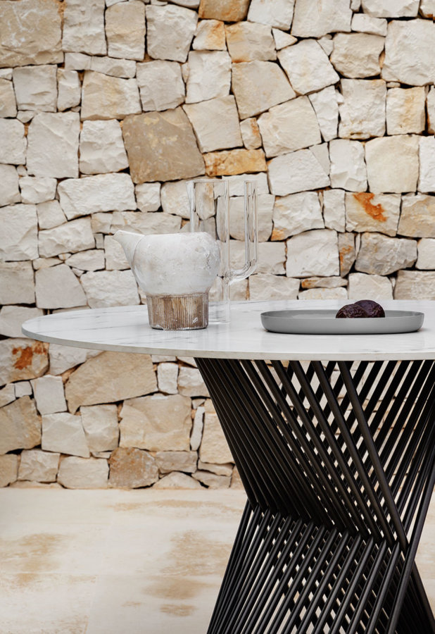 MYYOUR Push Collection Four spokes contract table (top quadrato)