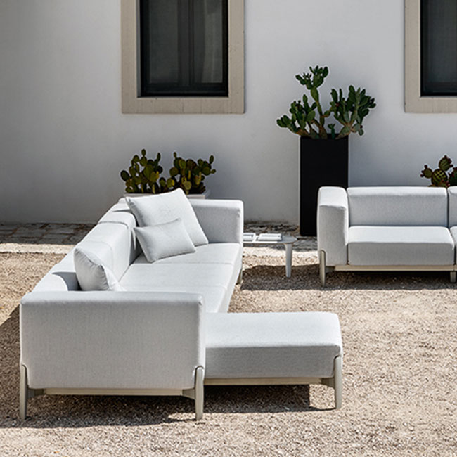 MYYOUR Push Collection Sofa 3 posti con chaise longue e allunga