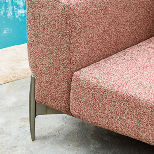 MYYOUR Push Lounge sofa with fabric backrest