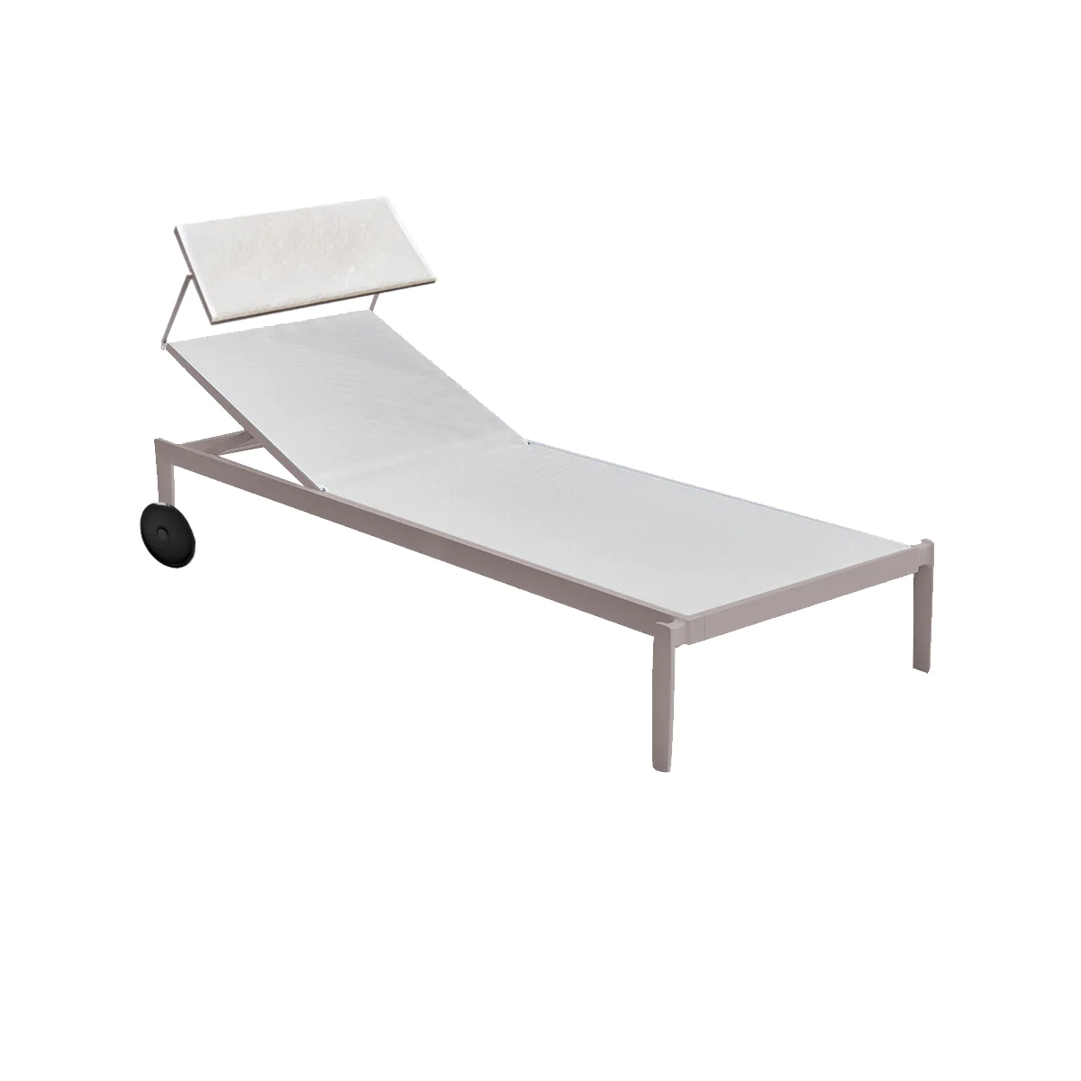 MYYOUR Push Sunbed (base / with awning / with wheels / with awning and wheels)