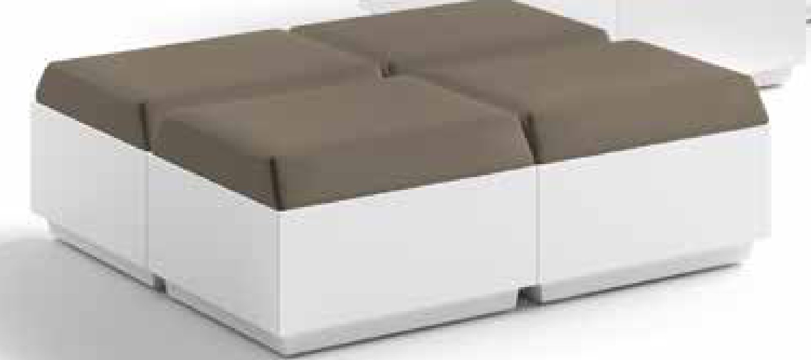 Plust Big Cut Pouf