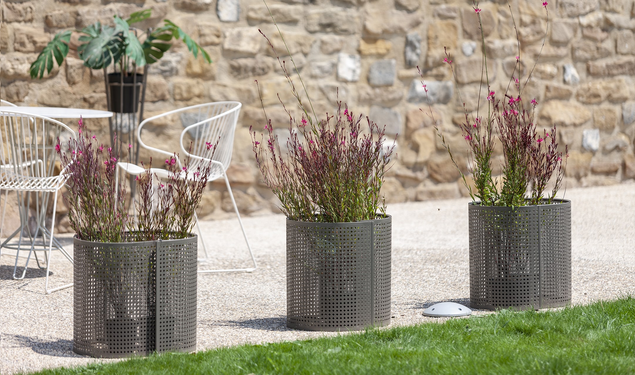 Arena Double planter — iSiMAR archive photograph
