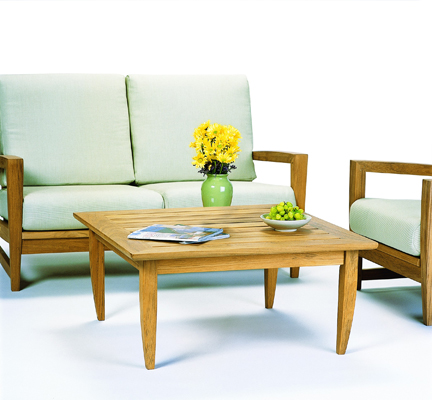 Amalfi Square Coffee Table — Kingsley Bate archive photograph