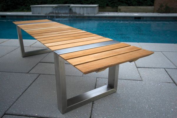 Backless Bench — Kingsley Bate archive photograph