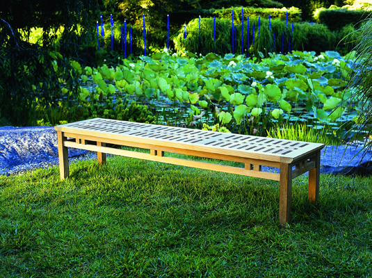 Mandalay 6' Backless Bench — Kingsley Bate archive photograph