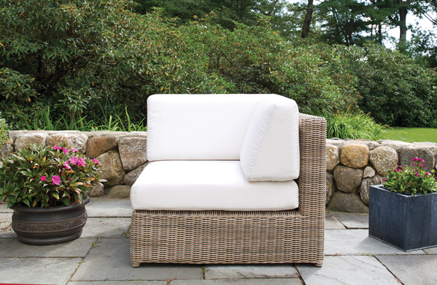 Sectional Corner Chair — Kingsley Bate archive photograph