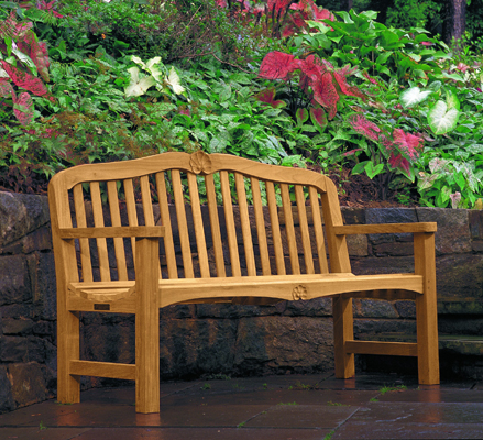 Sea Island 54" Bench — Kingsley Bate archive photograph