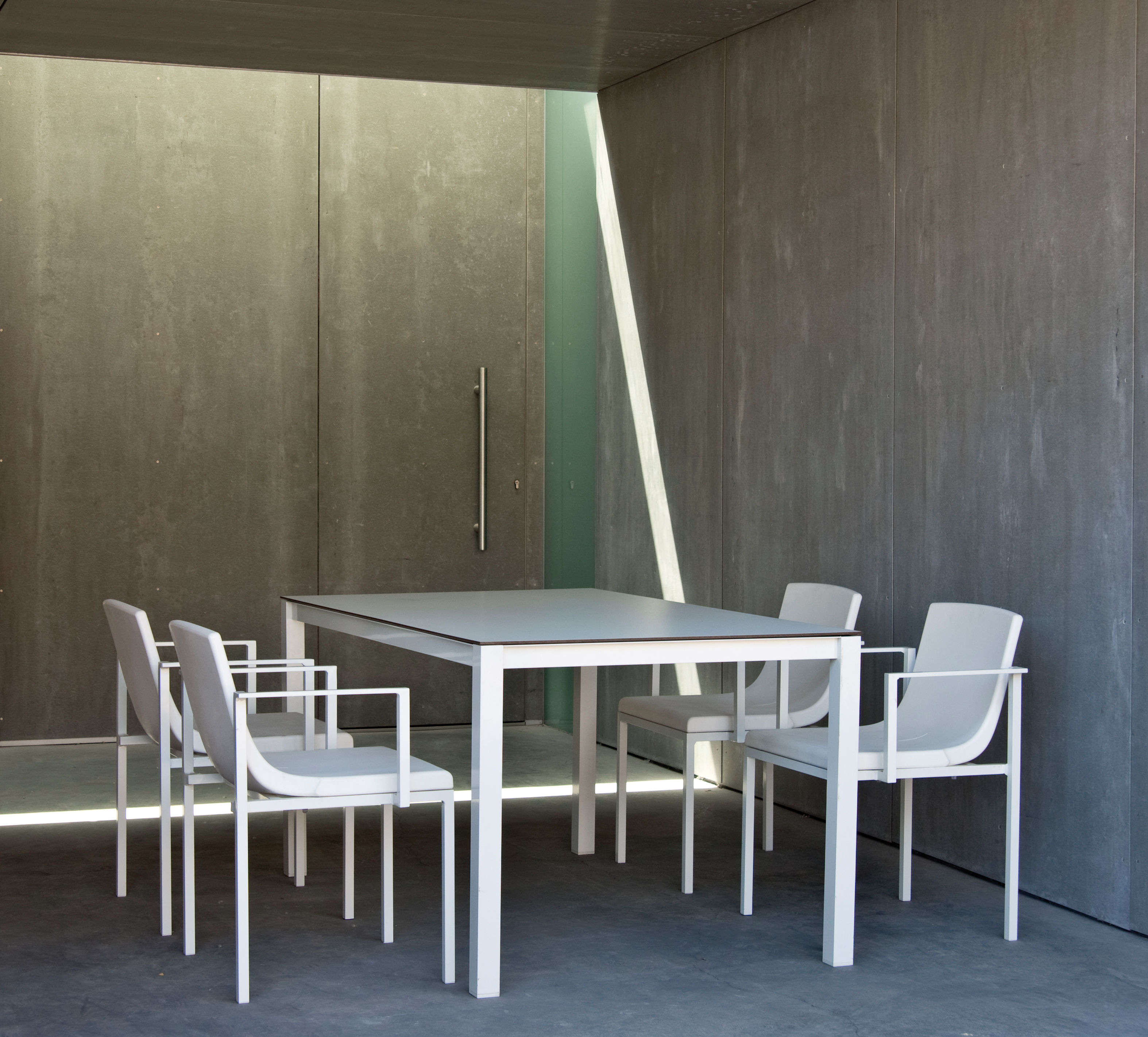 Una stackable armchair — CALMA archive photograph