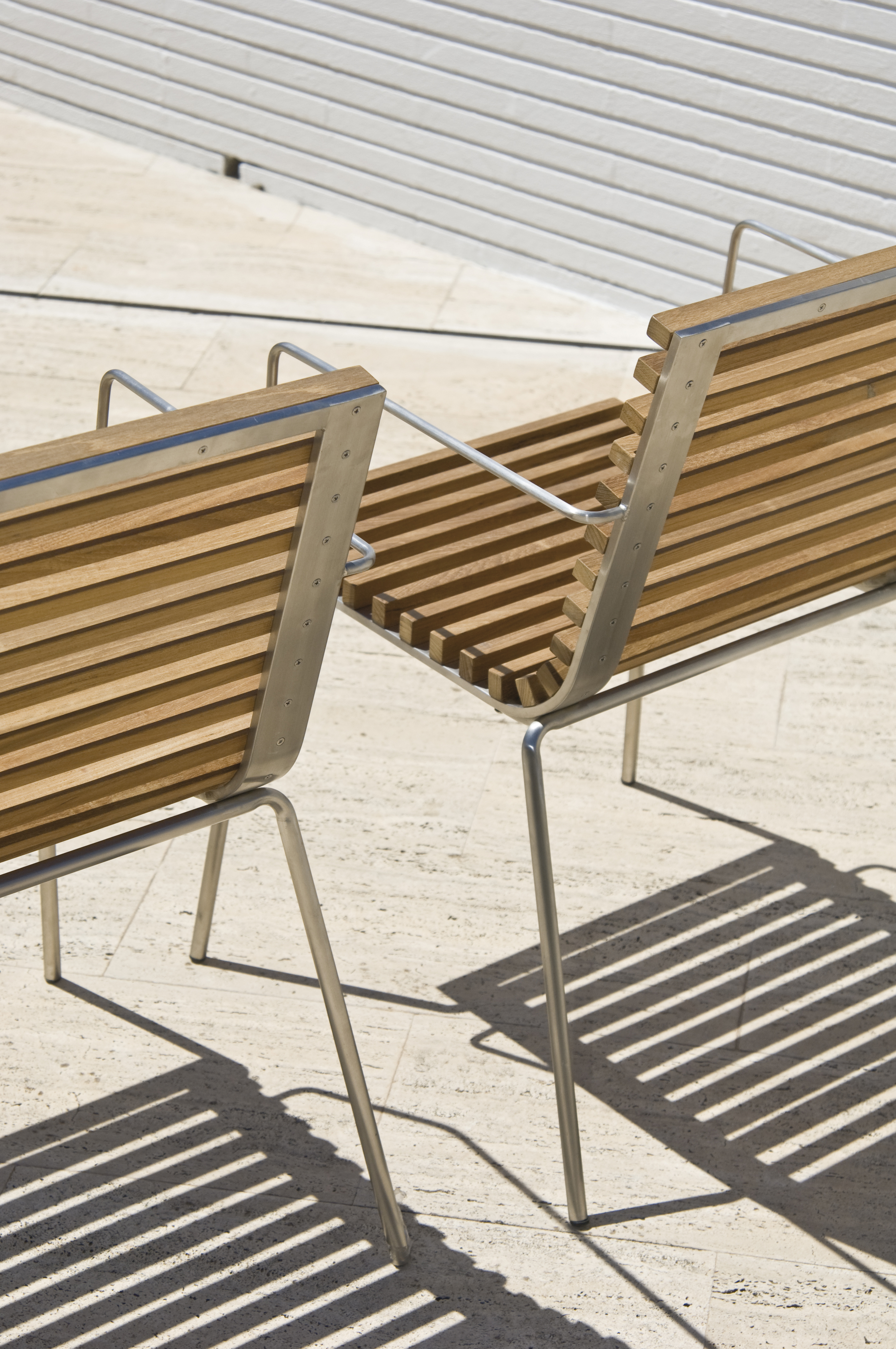 Trama stackable armchair — CALMA archive photograph